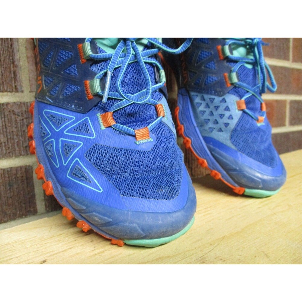 La Sportiva Womens Bushido II 2037-C Blue Green Hiking Shoes Sneakers Size 9.5 - Picture 7 of 16